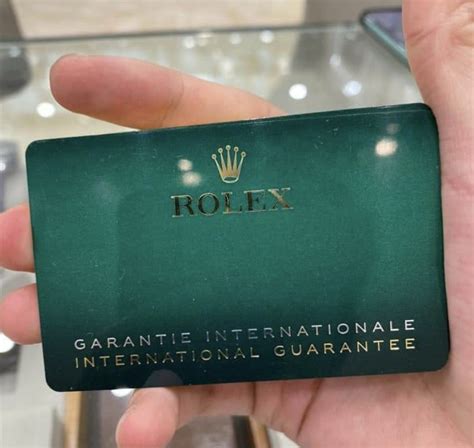 garanzia rolex 096|rolex warranty card.